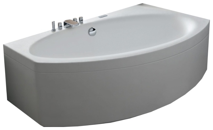 Акриловая ванна ALBATROS SURI  175 x 100 - h56,5 см - фото